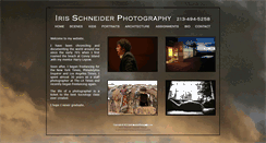 Desktop Screenshot of irisschneiderphotography.com